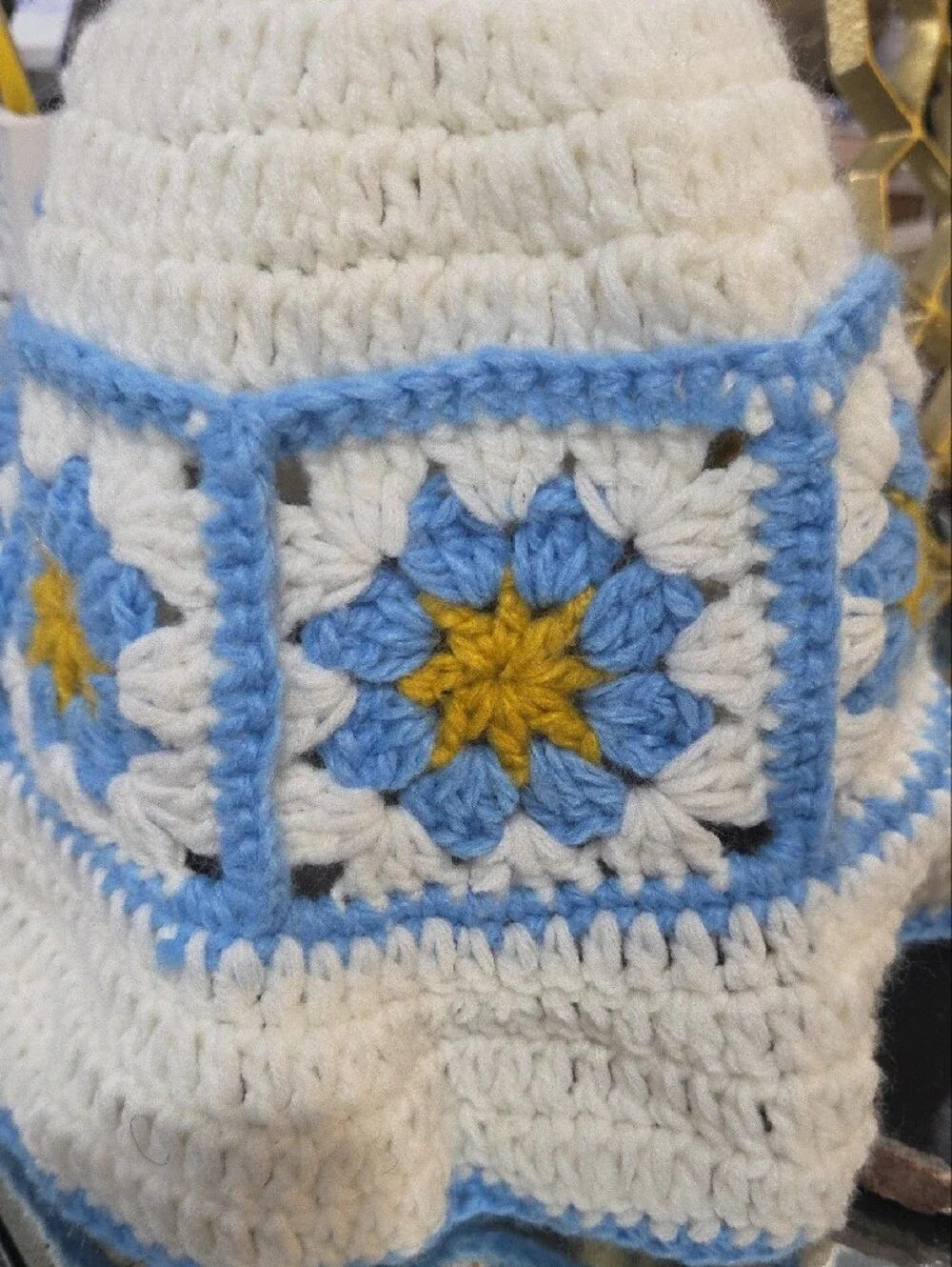 Handmade crochet accent